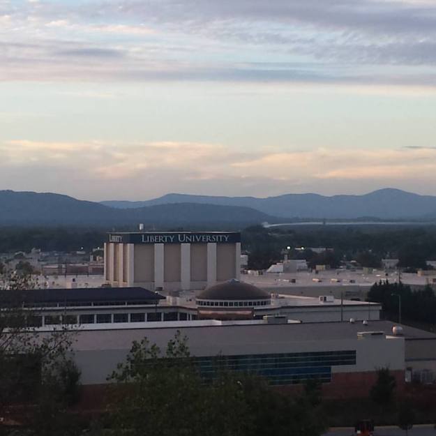 Picture I took over Liberty after team sessions